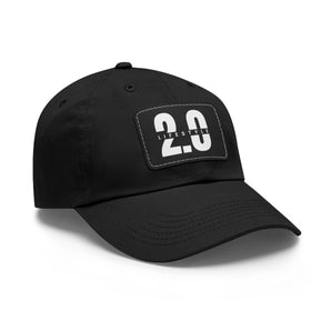 Dad Hat with Leather Patch (Rectangle) - 2.0 Lifestyle