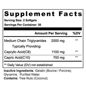 MCT Oil (Softgels) - 2.0 Lifestyle