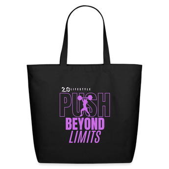 Push Beyond Limits Tote - Purple - black